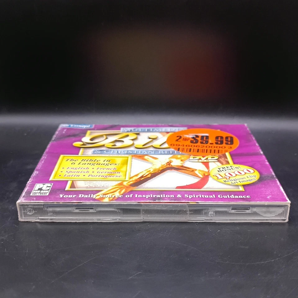 Multimedia Bible and Christian References (Windows PC, Cosmi) Brand New Sealed - Image 3 of 4