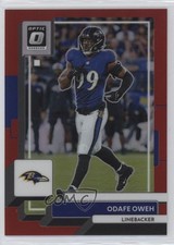2022 Panini Donruss Optic Red Prizm 2/99 Odafe Oweh #19 y0i