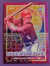 2021 Panini Chronicles - Overdrive Jonathan India #24 Purple Velocity (RC)