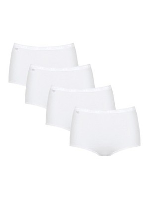 Sloggi 4er Pack Damen Boxershorts Unterhose Unterwäsche Soft Maxi-Slip Basic+