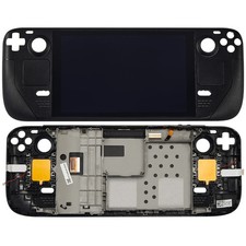 Original LCD Assembly With Frame For Valve Steam Deck 7" Anti-Glare Version A 