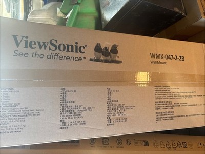 Viewsonic WMK-047-2-2B TV Mount up to 98'' Display- NEW
