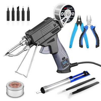 Kit De Soldador Automatico Con Pantalla LCD Y Control De Precision Lujo