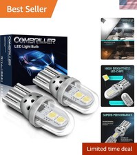 Easy Install 194 LED Bulbs 5W 6000K - Perfect for Dome and Courtesy Lights