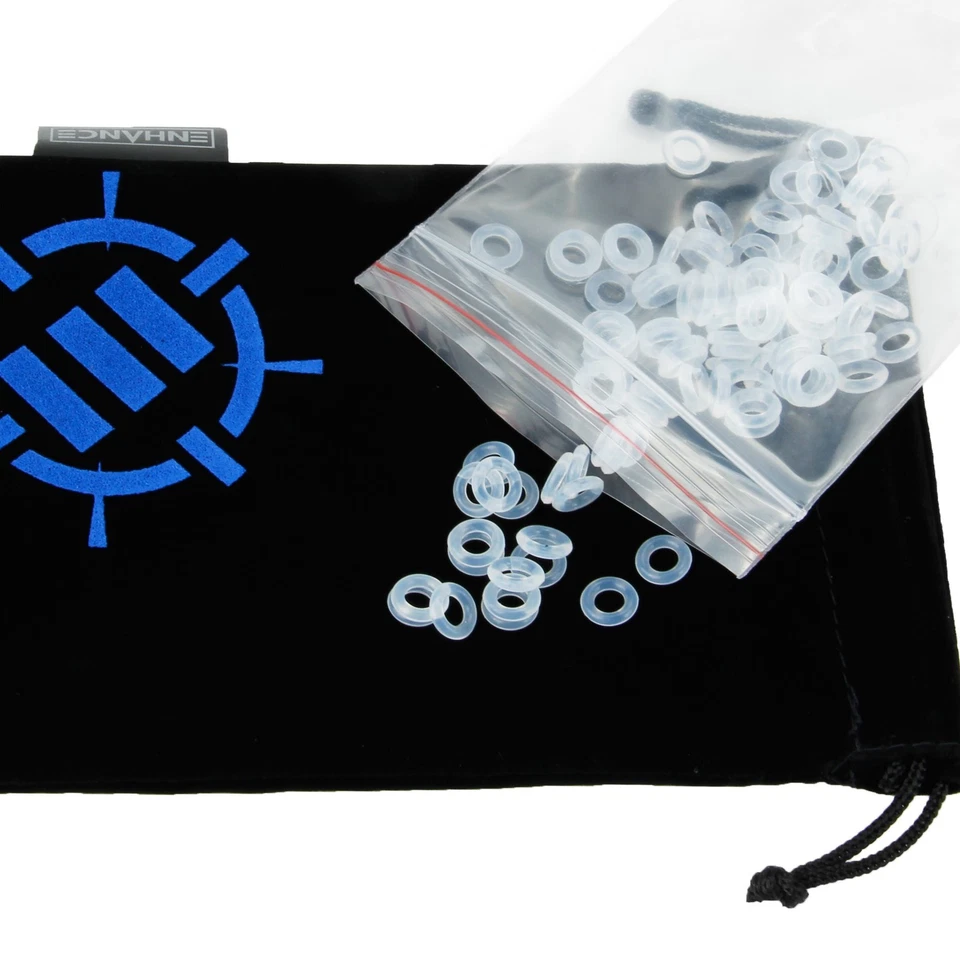 O Rings Mechanical Keyboard Dampener - Quiet Switch Dampeners Kit 50A Clear (... - Image 2 of 4