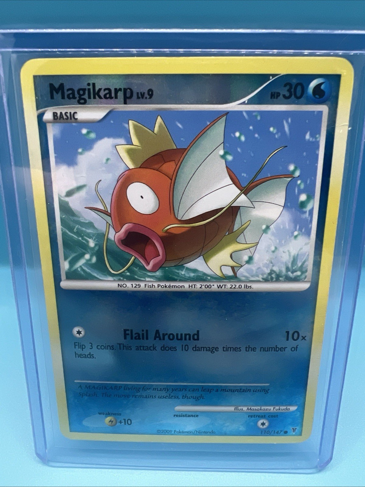 Pokemon Supreme Victors Magikarp Lv. 9 Reverse Holo #110/147 2009 LP