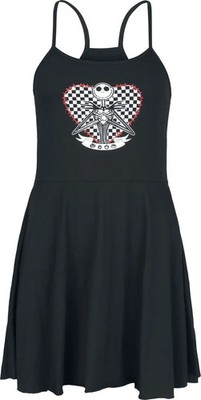 The Nightmare Before Christmas Kurzes Kleid Damen Jack Skellington - Heart
