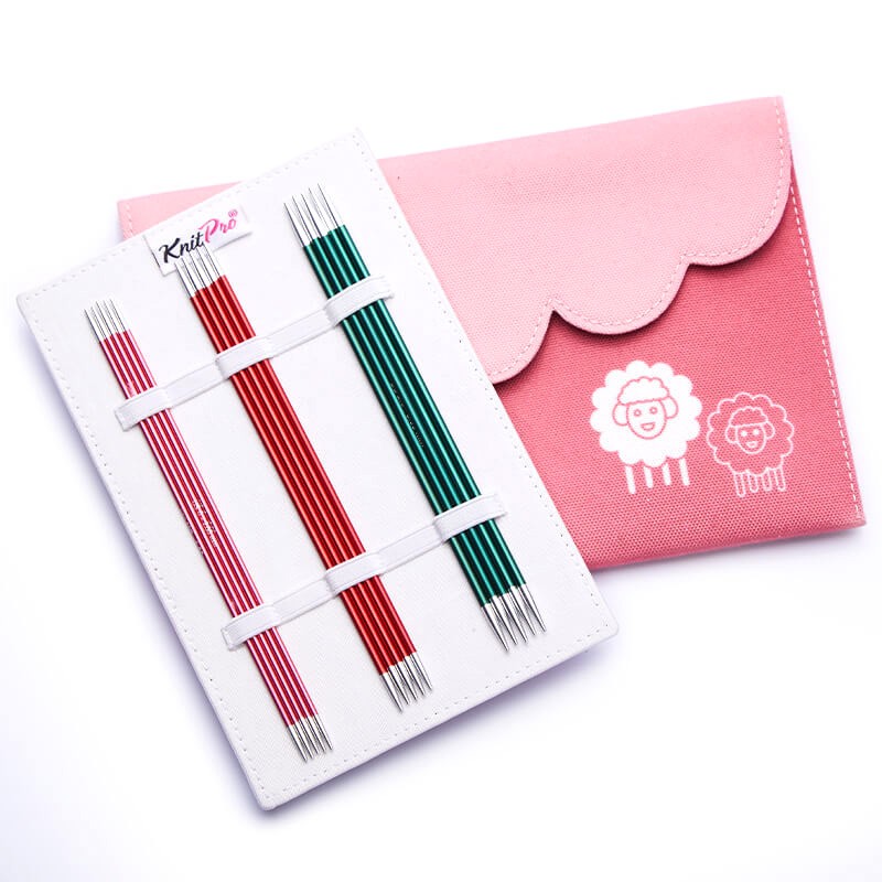KnitPro Zing 20cm Knitting Needle Set - Aluminium/Silver - Image 2