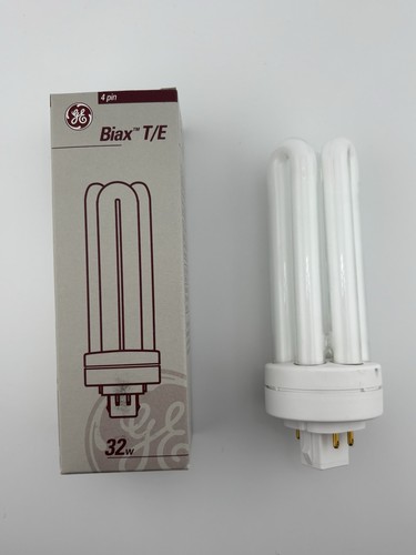 ⚡️3 Lot⚡️GE Biax T/E 32W Compact Fluorescent Lamp F32TBX/827/A/4P 🐕 - Picture 2 of 5