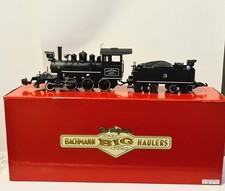 BACHMANN MIDWEST QUARRY MINING 2-6-0 MOGUL SCATOLA FUMO (NO Lgb) SCALA G 1:20,3