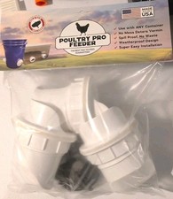 The Original Poultry Pro DIY Chicken Feeder 3 Ports Poultry Feeders