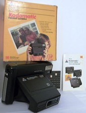 Vintage Kodak Kodamatic 960 Instant Camera Original Box Nostalgic  Instructions