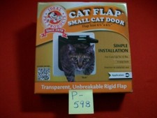BRAND NEW IDEAL PET PRODUCTS CAT FLAP SMALL CAT DOOR 6 " x 6 " CATS UP TO 12 LBS