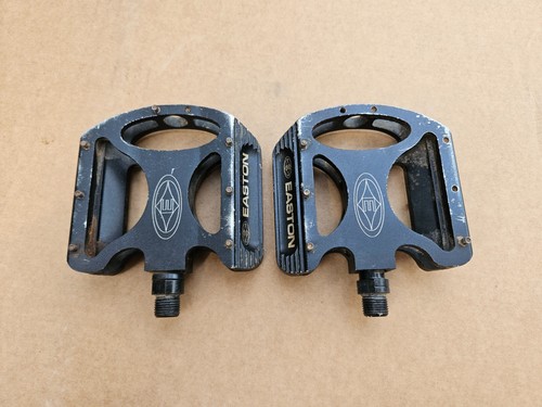 Easton FlatBoy Metal Platform Pedals Left + Right Set 9/16" Black