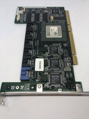 Adaptec AAR-2610SA 64MB Dell 0XD084 6-port 1.5GBPS SATA RAID PCI-X Controller