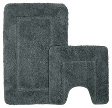 Mayfair Luxury Ultimate Microfibre Bath Mat Rug Pedestal Super Soft Non Slip