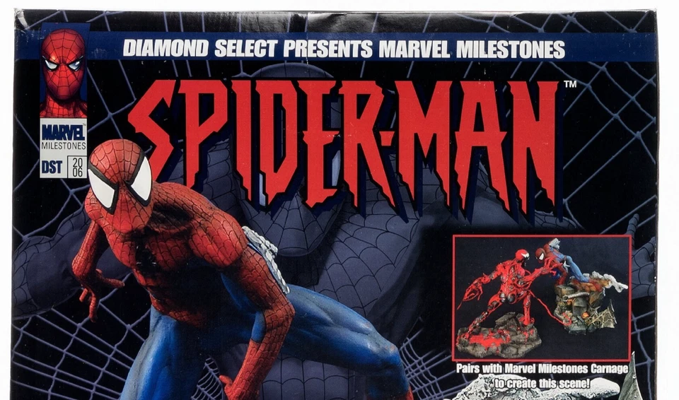 ¡NUEVO/SELLADO! DIAMOND Select Toys SHOWDOWN SPIDER-MAN ESTATUA HITOS DE MARVEL #1 Foto 3 de 4
