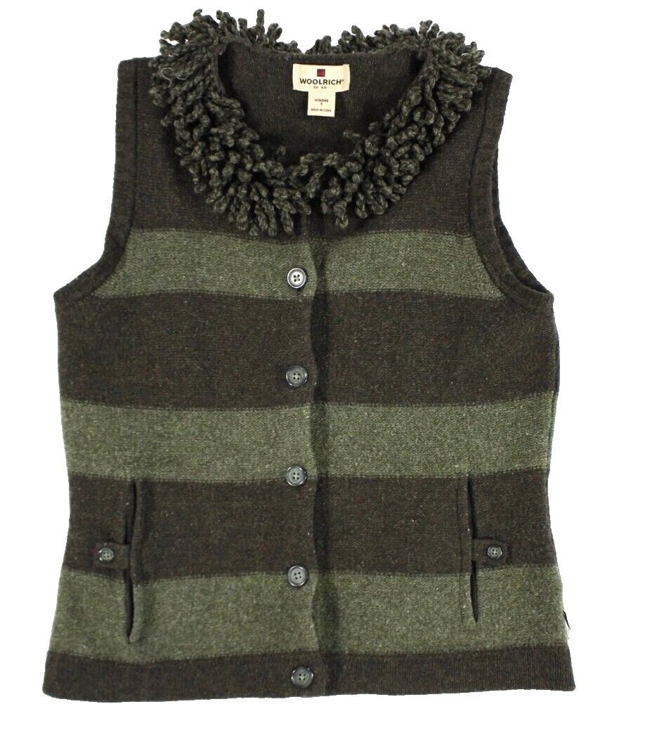 Chalecos de rayas Woolrich para De mujer