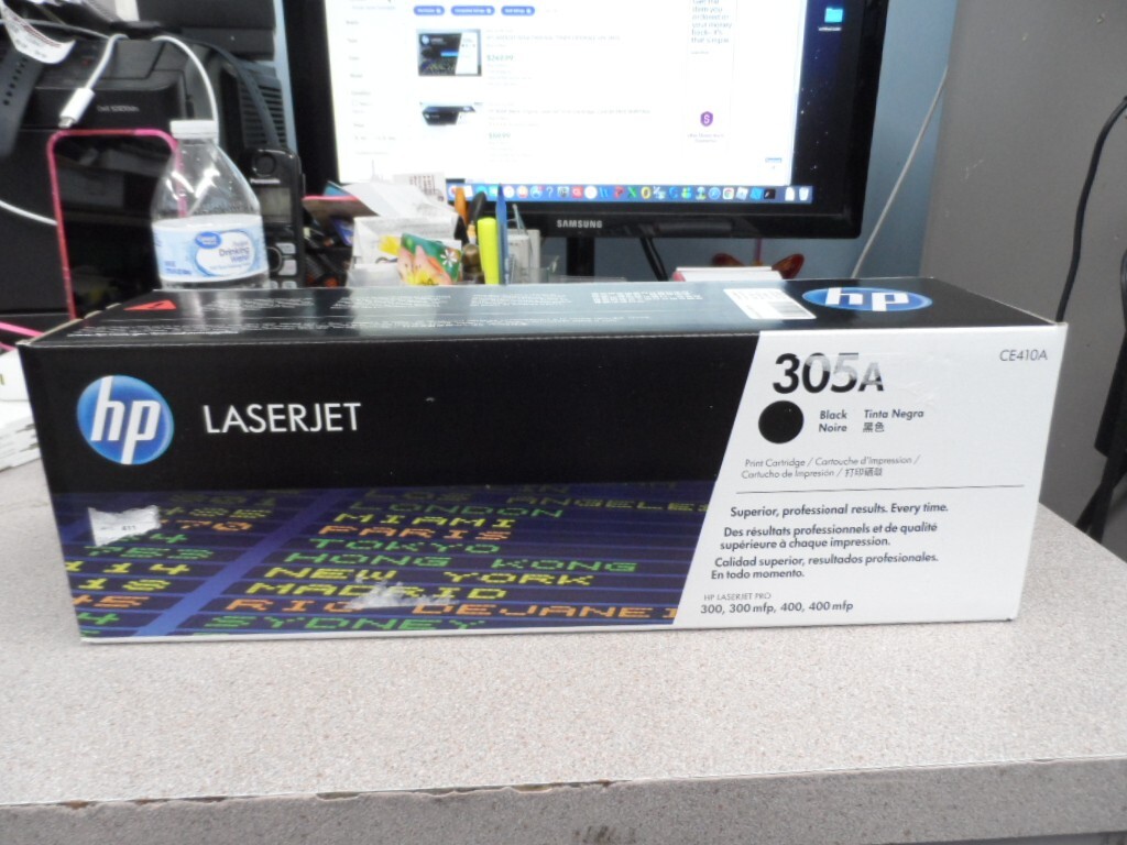 HP LaserJet 305a Black Toner CE410A 