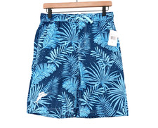 Tommy Bahama Kids Swim Trunks Boys Large 28x8 Floral Mesh Lined Drawstring NEW