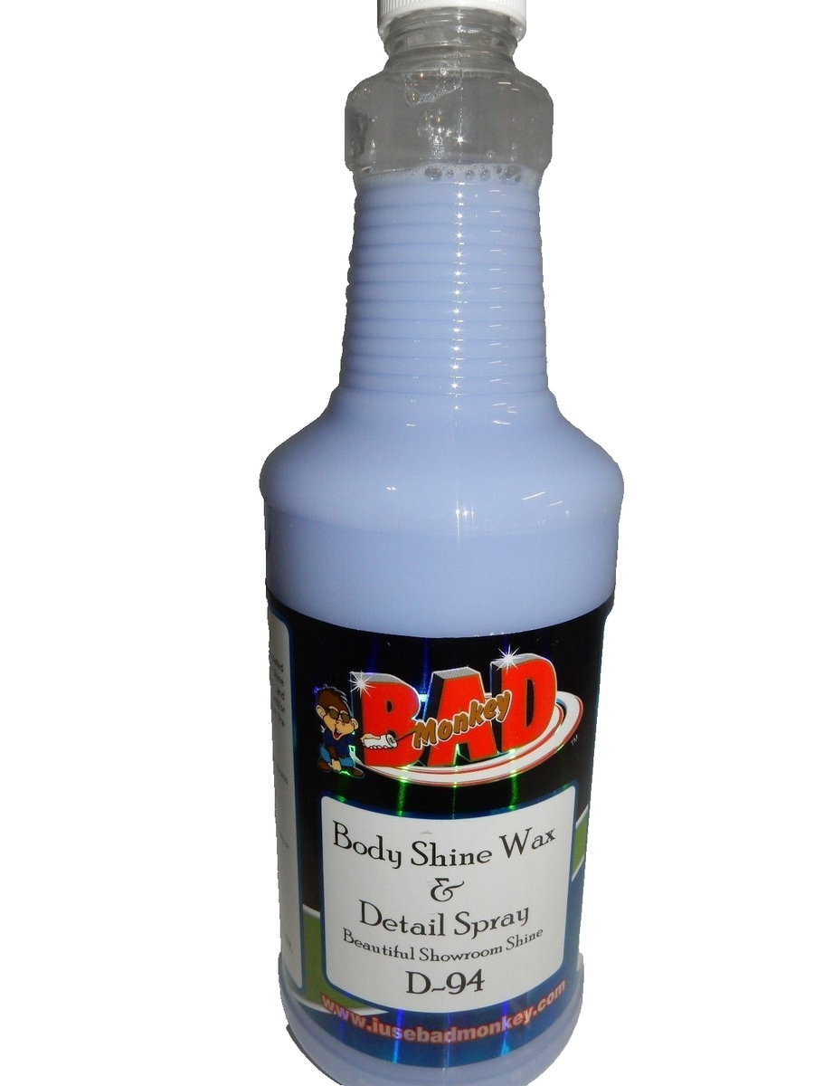 D94 Bad Monkey Detail Spray Body Shine Wax & Detail Spray Bubble