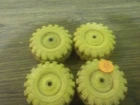 vintage marx garder set of 4 plastic tires 21.00x24.00 for parts