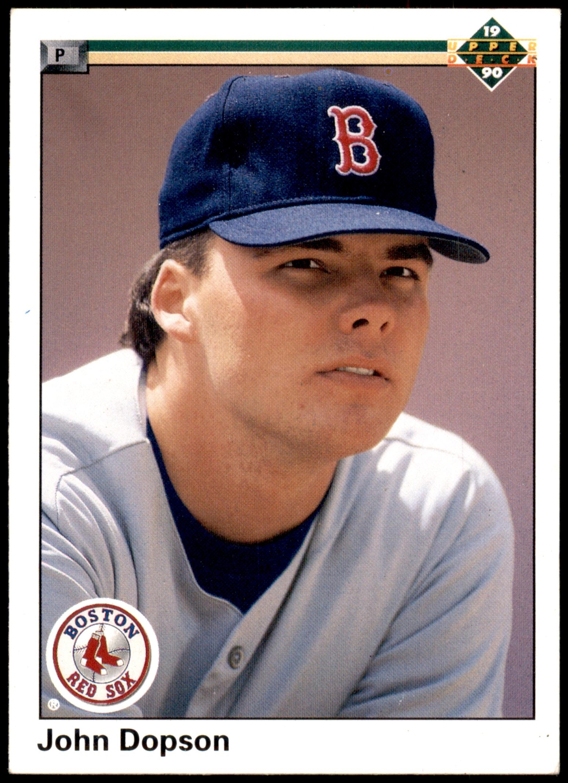 John Dopson #671 1990 Upper Deck