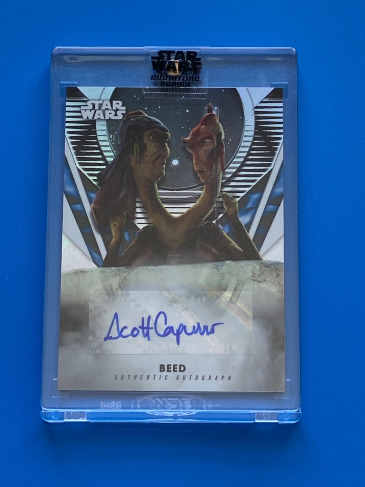 2023 Topps Star Wars Signature Series Scott Capurro as Beed Auto A-SC