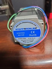 STEPPERONLINE Nema 23 Stepper Motor 425oz.in with 8mm Shaft 4.2A 113mm CNC
