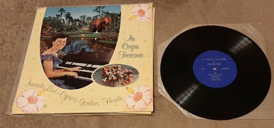An Organ Treasure by Amanda Burt 10'' LP HO8L-2002 private Florida Cypress Garden