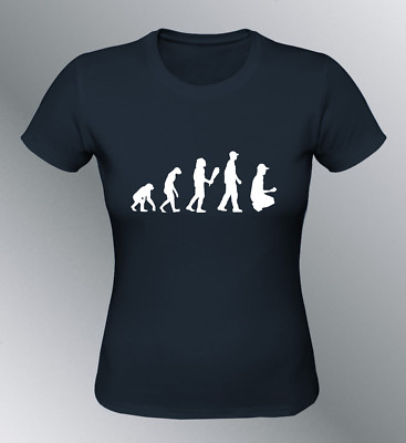Personalisiertes Herren T-Shirt Evolution Petanque Damen Humor Human Petanque