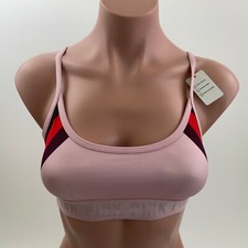 Victoria's Secret PINK Ultimate Lightly Lined Sport Bra Pink XS NWT
