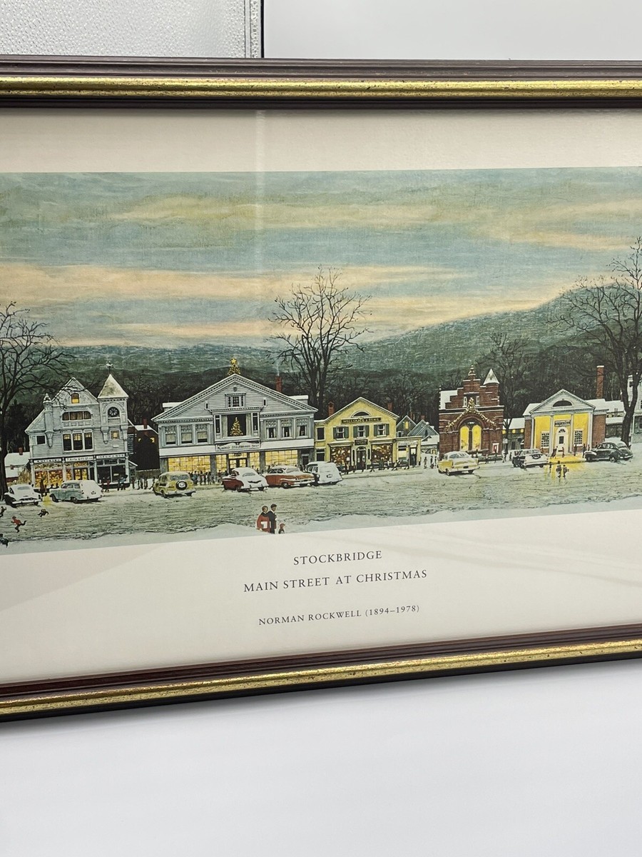 Main Street Norman Rockwell