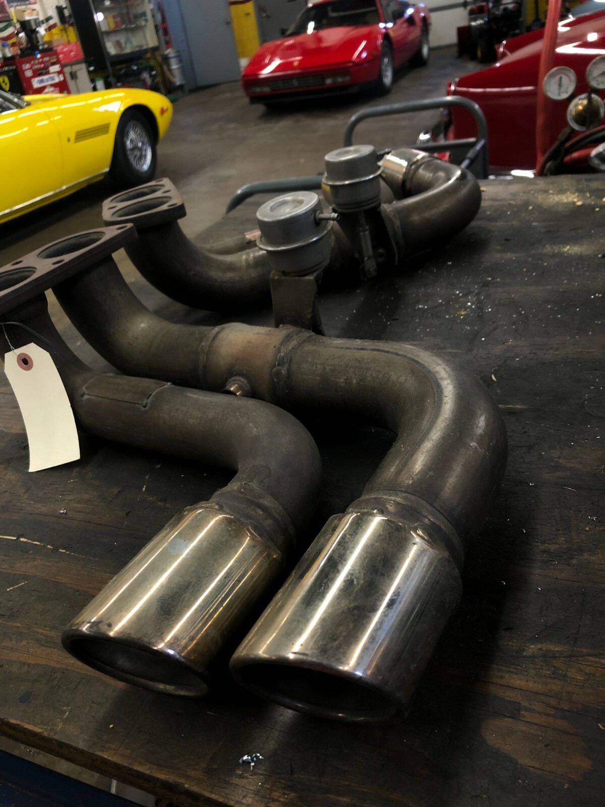 OEM Ferrari 360 Stock Exhaust System PN: 178769 - 178770 - 174089