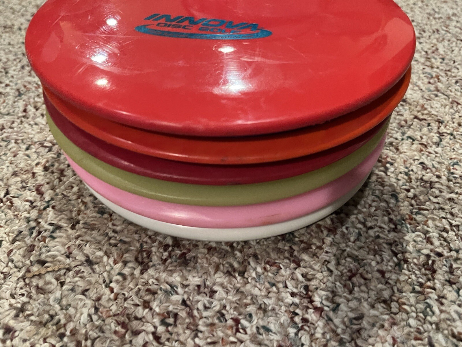 Lot of 6 Premium Plastic Disc Golf Set eBay