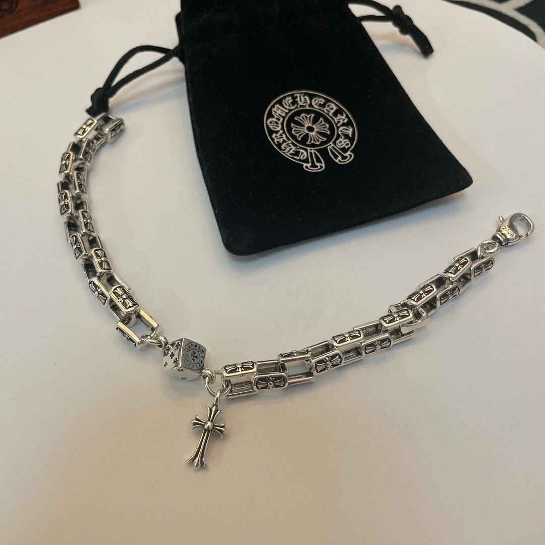 Chrome Hearts Cross Dice Multi-element Unisex Vintage S925