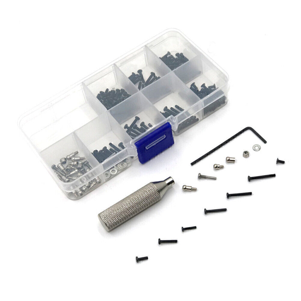 257pcs Repair Tool & Screw Box Kit Set Wltoys 1/28 284131 RC Car Accessories