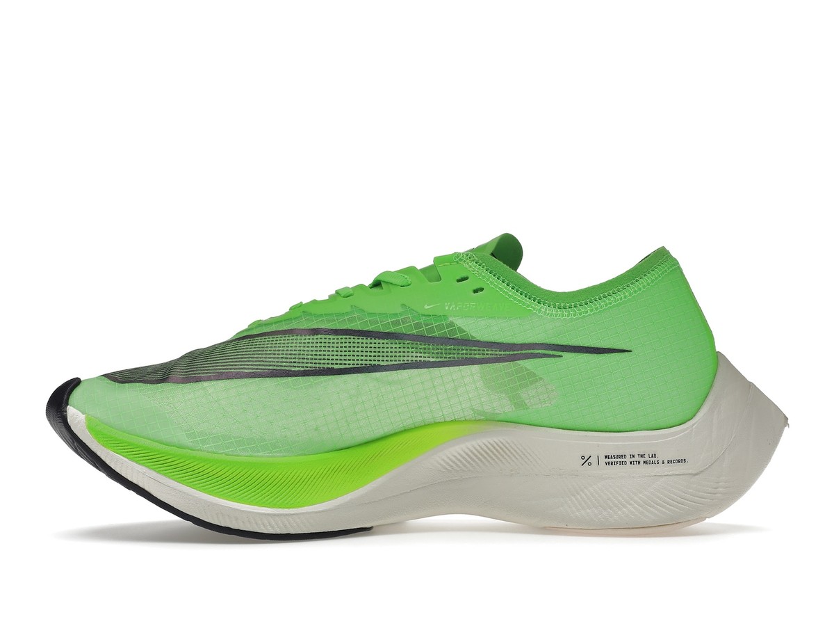 Size 11 - Nike ZoomX Vaporfly NEXT% Electric Green for sale