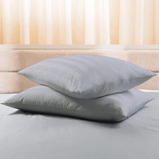 Pillow Standard Size, 100 Egyptian Cotton Pillow Protectors with Zipper, 400 T