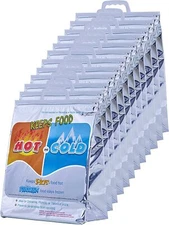 Superio Hot and Cold Reusable Insulated Food Storage Bag, Stand-Up (12 Pack)