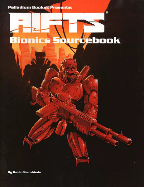 Rifts RPG: Bionics Sourcebook PLB850 $18.99 Value