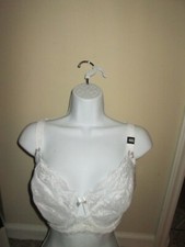 NWT FELINA / Paramour 115005 "Captivate" Full Busted Soft Cup Lace Bra, 40C FS