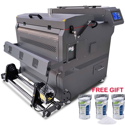 24  Automatic TPU Adhesive DTF Powder Shaker Dryer Powder Shaking Machine