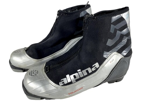 Alpina Frost Kids Nordic Cross Country Ski Boots Size EU31 US12.5 for NNN A-334