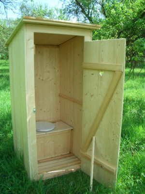 Gartentoilette, Biotoilette, Bioklo, Plumsklo, Baustellenklo,  Humusklo, Ökoklo