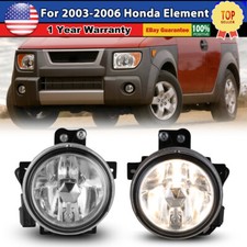 For 2003-2006 Honda Fog Lights Element Clear Lens Bumper Driving Lamps Lr Pair