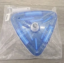 Uoark Swimming Pool Vacuum Head Bottom Brush Triangular Vinyl Transparent *NEW*