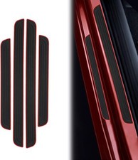 4pcs Red Border Rubber For Volkswagen Car Suv Door Scuff Sill Cover Accessories 4pcs Red Border Rubber For Volkswagen Car Suv Door Scuff Sill Cover Accessories