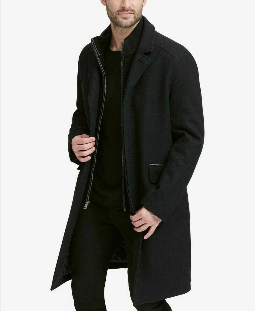 Men's twill bibby clearance overcoat