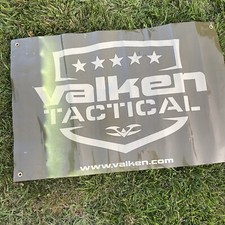 Valken Tactical Paintball Vinyl Store Banner Man Cave Garage 24”X 36”